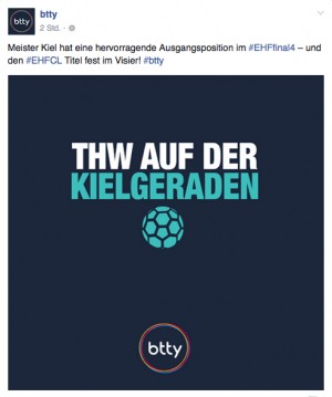 Texte für Social Media Campaign eines Wettanbieters aus Hamburg